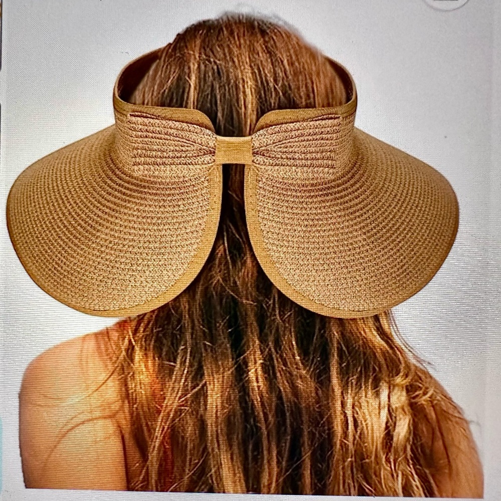 ❤️Straw packable Summer hat!